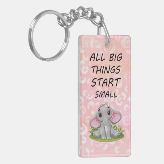 Akryllischer Schlüsselanhänger, Rechteck (beidseit Schlüsselanhänger (Vorderseite links)