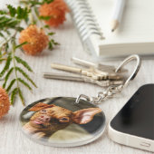 Akryllischer Schlüsselanhänger, Rechteck (beidseit Schlüsselanhänger (Vorderseite rechts)