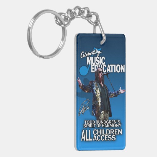 Akryllischer Schlüsselanhänger, Rechteck (beidseit Schlüsselanhänger (Vorderseite links)