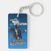 Akryllischer Schlüsselanhänger, Rechteck (beidseit Schlüsselanhänger (Rückseite)