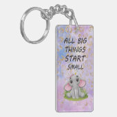 Akryllischer Schlüsselanhänger, Rechteck (beidseit Schlüsselanhänger (Vorderseite links)