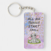 Akryllischer Schlüsselanhänger, Rechteck (beidseit Schlüsselanhänger (Vorderseite)