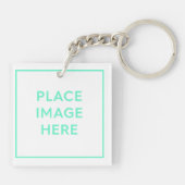 Akryllischer Schlüsselanhänger - Souvenir-Geschenk (Rückseite)