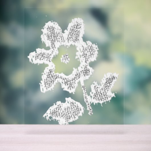 Akryllischer Signature ART DESIGN STIL Acrylschild (Neutral)