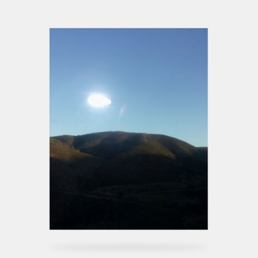 Akryllischer Signature ART DESIGN STIL Acrylschild (Vorderseite)