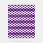 Akryllischer Signature ART DESIGN STIL Acrylschild (Vorderseite)