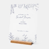 Akryllisches Begrüßungszeichen für botanisches Bra Acrylschild (Winkel)