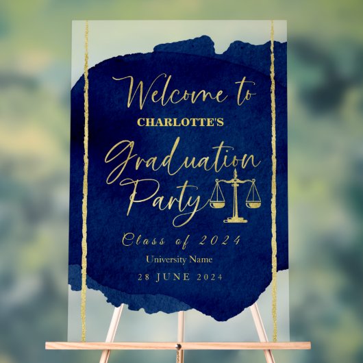 Akryllisches Begrüßungszeichen für das Party | Abs Acrylschild (Neutral)