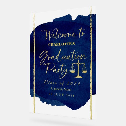 Akryllisches Begrüßungszeichen für das Party | Abs Acrylschild (Winkel)