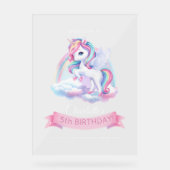 Akryllisches Unterschreiben zu einer magischen Geb Acrylschild (Vorderseite)