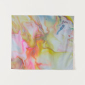 Akrylpour perfekt gemischt Pastellfarbe Wandteppich (Vorderseite (Horizontal))