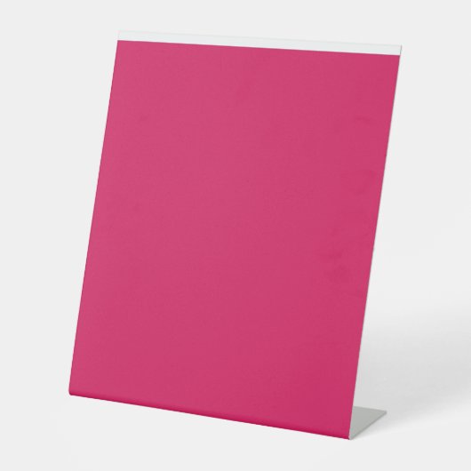 Akrylsignaturstand Sockelschild (Vorderseite)