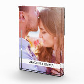 Akrylsperren Sie Ihr Foto und Text (Rechts)