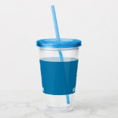 Akryltumbler mit der Flagge von Oklahoma Acryltrinkbecher (Links)