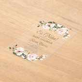 Akryltusche Acryleinladungen (Ablage )