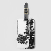 Akrylücksichtgerät Gepäckanhänger (Vorderseite Vertikal)