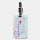 Akrylücksichtgerät Gepäckanhänger (Vorderseite vertikal)