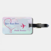 Akrylücksichtgerät Gepäckanhänger (Rückseite horizontal)