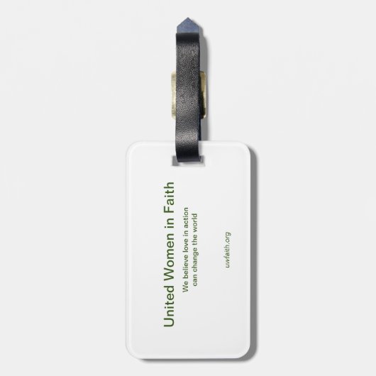 Akrylücksichtgerät Gepäckanhänger (Rückseite vertikal)