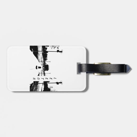 Akrylücksichtgerät Gepäckanhänger (Rückseite horizontal)