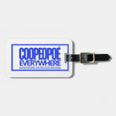 Akrylücksichtgerät Gepäckanhänger (Vorderseite horizontal)