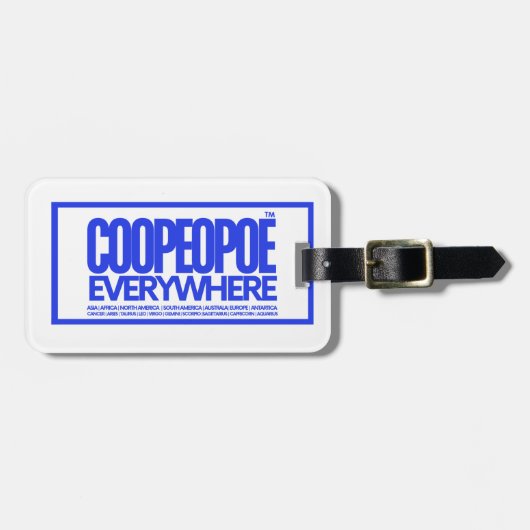 Akrylücksichtgerät Gepäckanhänger (Vorderseite horizontal)