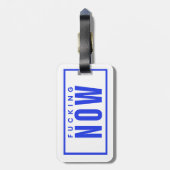 Akrylücksichtgerät Gepäckanhänger (Rückseite vertikal)