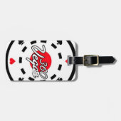 Akrylücksichtgerät Gepäckanhänger (Vorderseite horizontal)