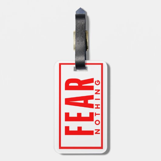 Akrylücksichtgerät Gepäckanhänger (Rückseite vertikal)