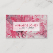 Akrylus abstrakt Blush Flow Petalen