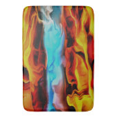 Akrylus Abstrakte Heißkalt- und Kaltelemente Badematte (Vorderseite Vertikal)