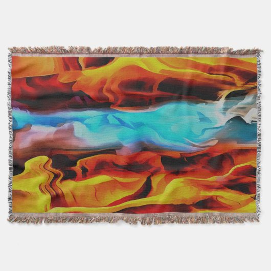 Akrylus Abstrakte Heißkalt- und Kaltelemente Decke (Vorderseite)