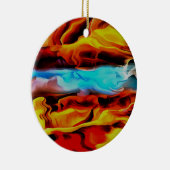 Akrylus Abstrakte Heißkalt- und Kaltelemente Keramik Ornament (Rechts)