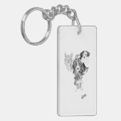 Akrylus Schlüsselanhänger : Gangs alle hier (Vorderseite links)