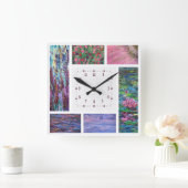 Akrylwall-Uhr, Square Quadratische Wanduhr (Zuhause)