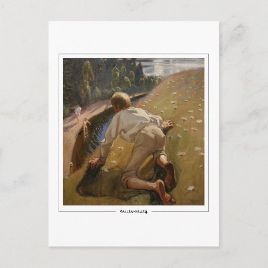 Akseli Gallen-Kallela #1 - Kunsthistorkarte Postkarte (Vorderseite)
