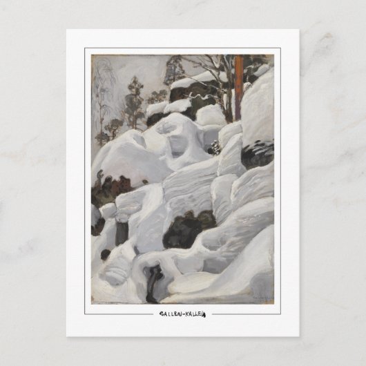 Akseli Gallen-Kallela #269 - Fine Art Postcard Postkarte (Vorderseite)