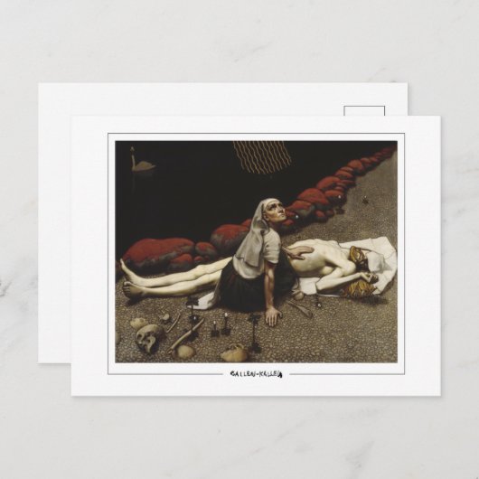 Akseli Gallen-Kallela #351 - Fine Art Postcard Postkarte (Vorne/Hinten)