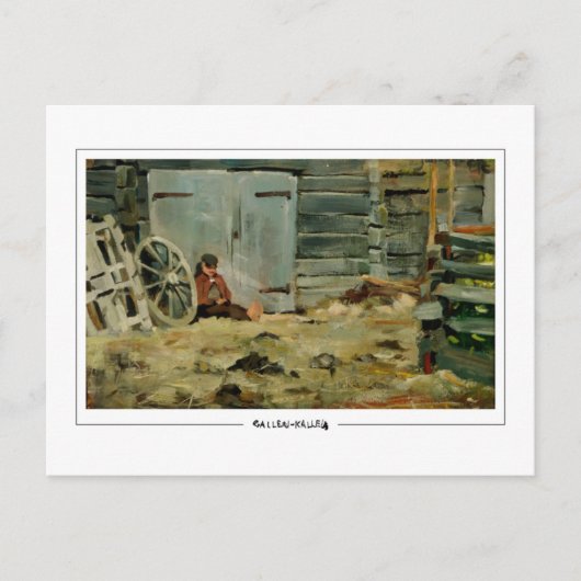 Akseli Gallen-Kallela #371 - Fine Art Postcard Postkarte (Vorderseite)