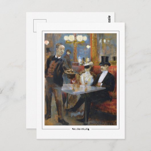 Akseli Gallen-Kallela #372 - Fine Art Postcard Postkarte (Vorne/Hinten)