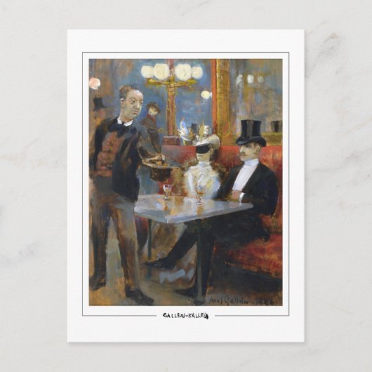 Akseli Gallen-Kallela #372 - Fine Art Postcard Postkarte (Vorderseite)