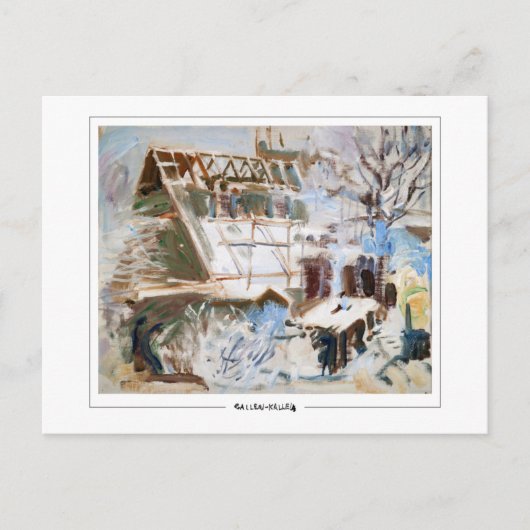 Akseli Gallen-Kallela #442 - Fine Art Postcard Postkarte (Vorderseite)