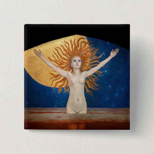 Akseli Gallen-Kallela - Ad Astra Button (Vorderseite)