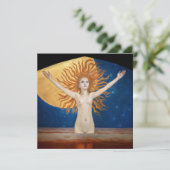 Akseli Gallen-Kallela - Ad Astra Dankeskarte (Stehend Vorderseite)