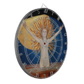 Akseli Gallen-Kallela - Ad Astra Dartscheibe (Vorderseite Links)