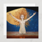 Akseli Gallen-Kallela - Ad Astra Einladung (Vorne/Hinten)