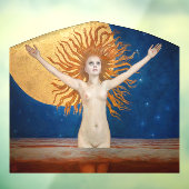 Akseli Gallen-Kallela - Ad Astra Fensteraufkleber (Blatt 3)