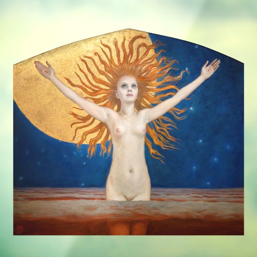 Akseli Gallen-Kallela - Ad Astra Fensteraufkleber (Blatt 3)