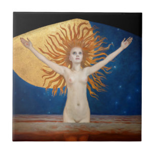 Akseli Gallen-Kallela - Ad Astra Fliese