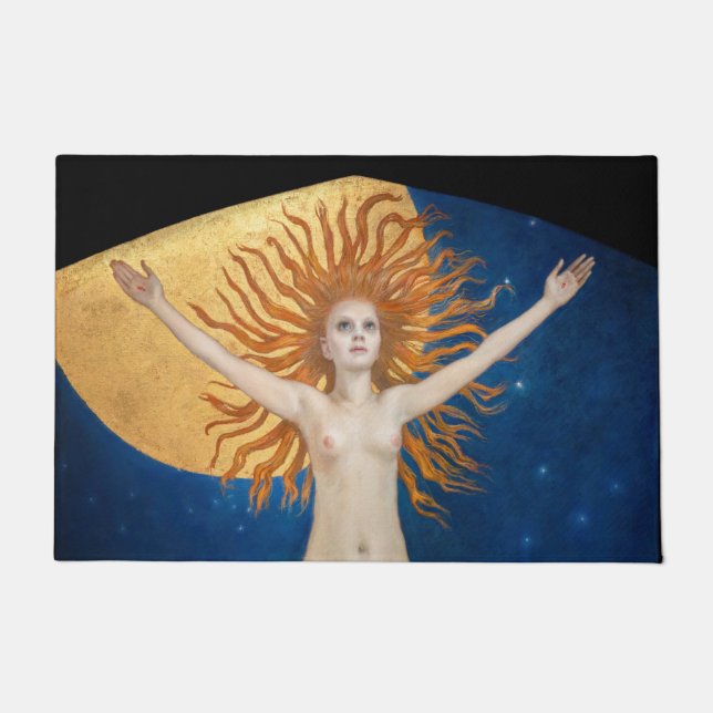 Akseli Gallen-Kallela - Ad Astra Fußmatte (Vorderseite)